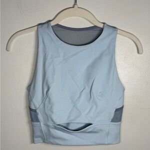 Lululemon Wunder Train Mesh Strap Tank Top
Powder Blue / Chambray SIZE 2